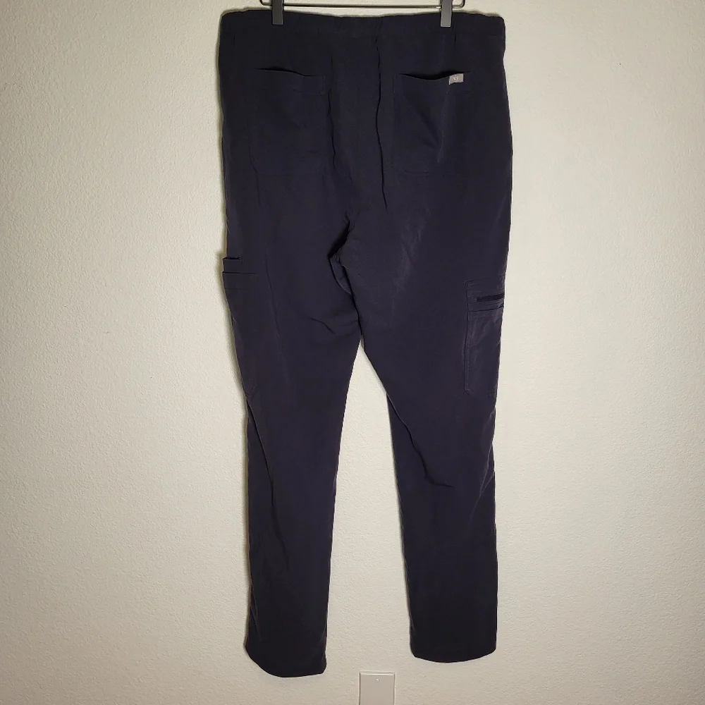 Figs Cairo Scrub Pants in Dark Harbor Blue size XLarge